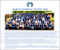 Marcus Oldham 2021 Full College Group Portrait